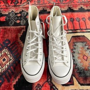 Platform high top converse